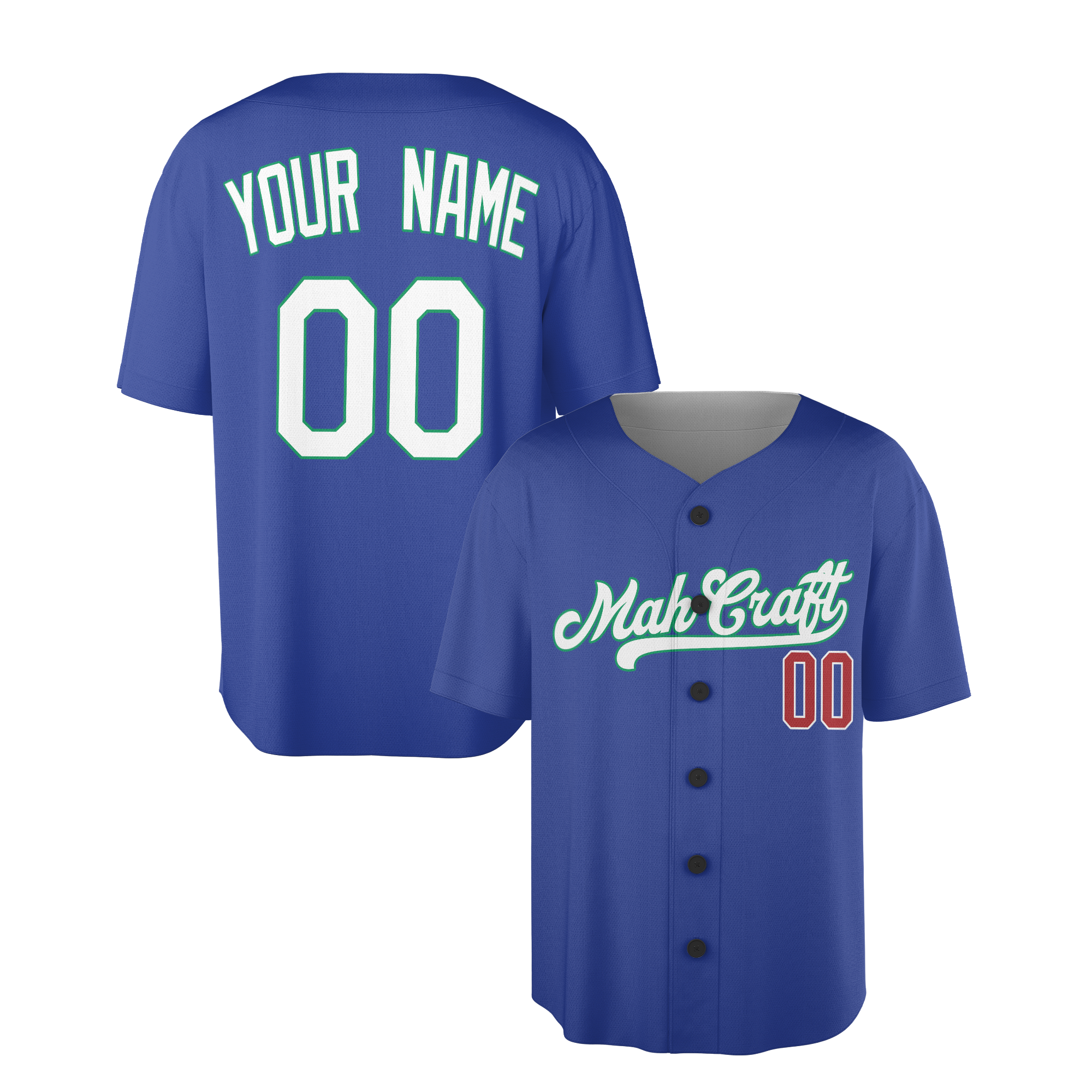 Personalized Los Angeles Dodgers Alternate Jersey - Royal Blue with Team Name & Number for Men, Women, Youth, Kids - Piping / without Piping