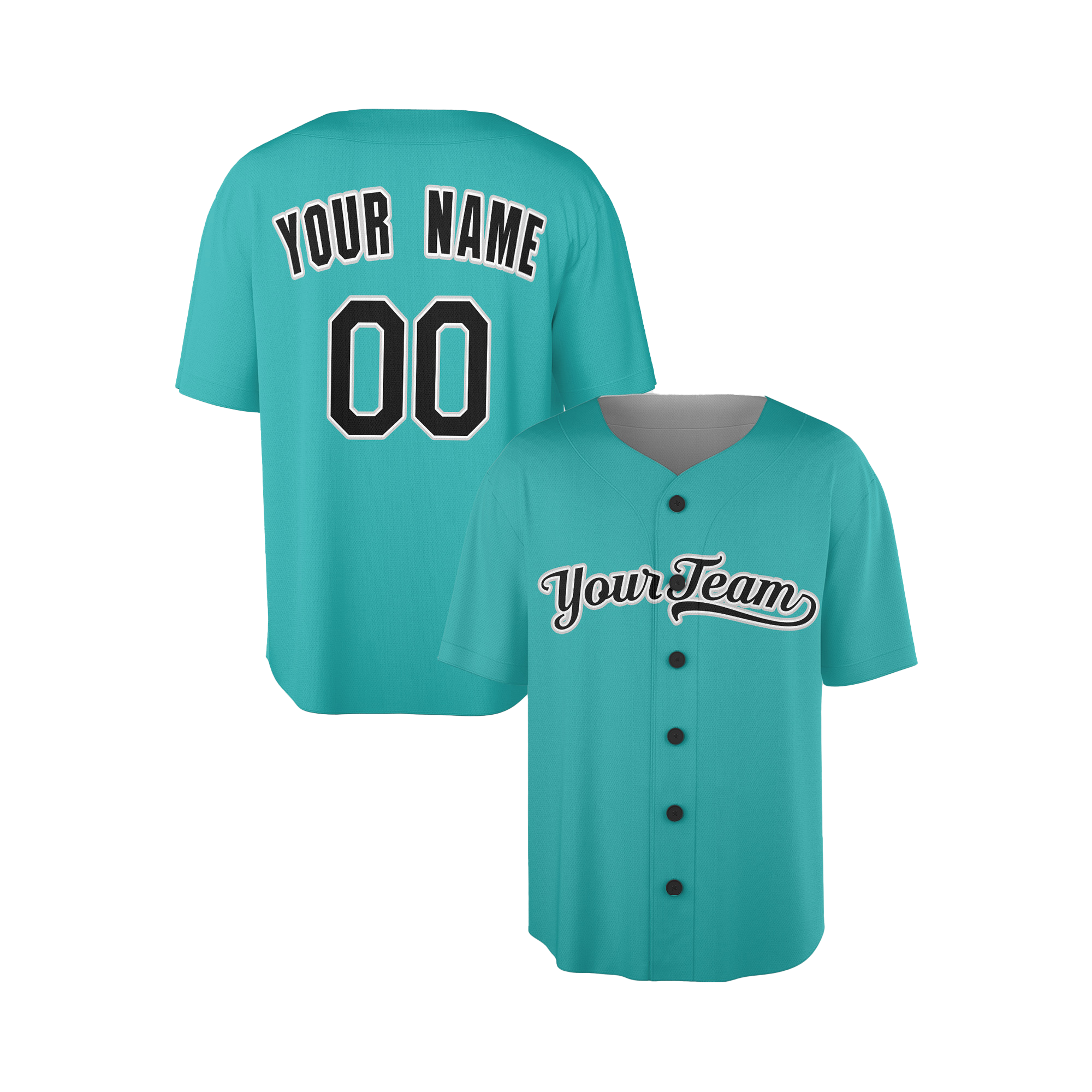 Personalized Florida Marlins Mitchell Ness Inspired Style Jersey Team Name & Number for Men, Women, Youth, Kids - Piping / No Piping Options